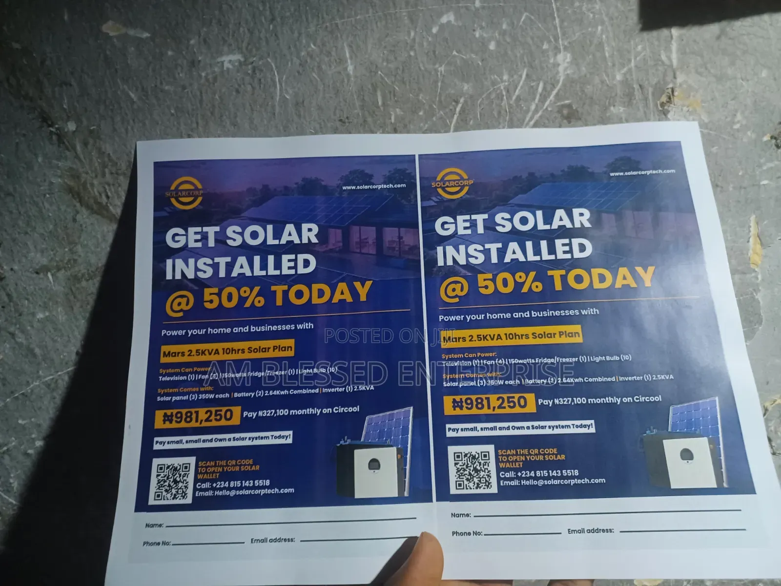 A5 Flyer 1000pcs