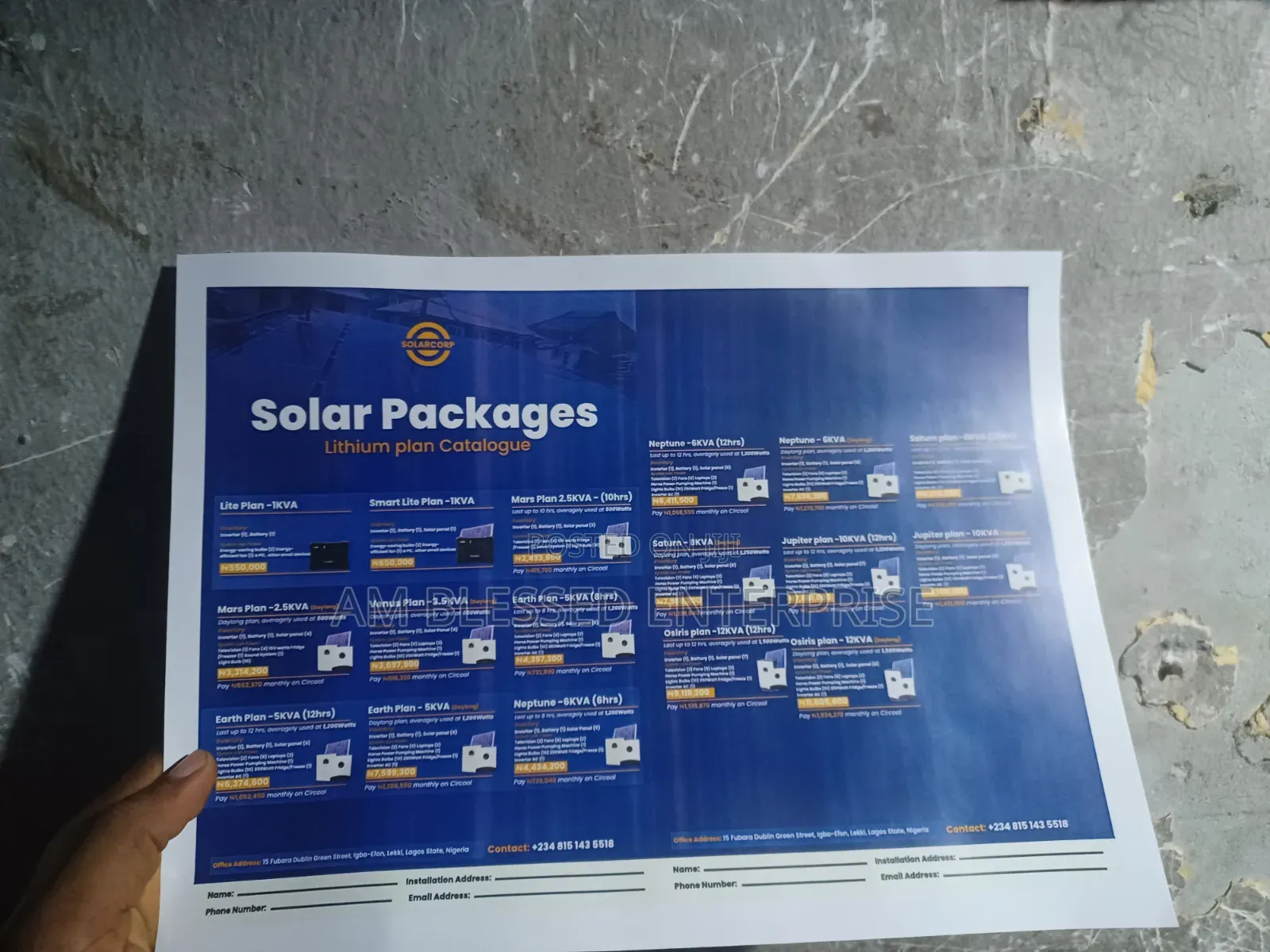 A5 Flyer 1000pcs