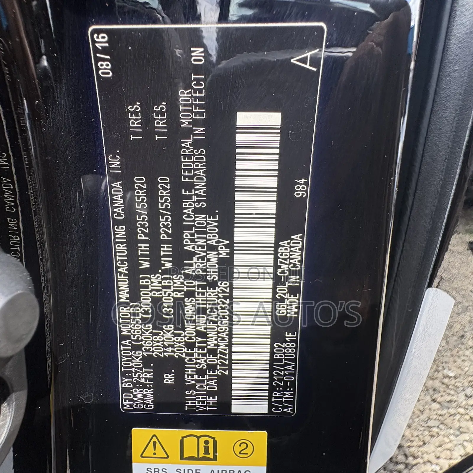 Lexus RX 350 AWD 2017 Black