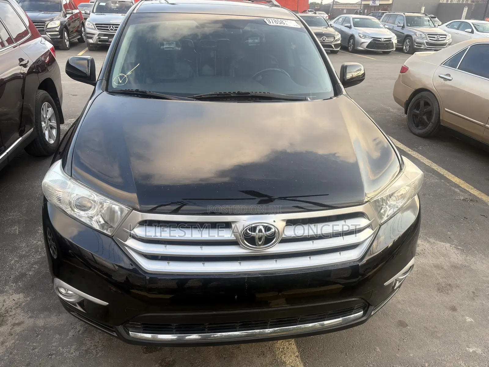 Toyota Highlander 2012 Black