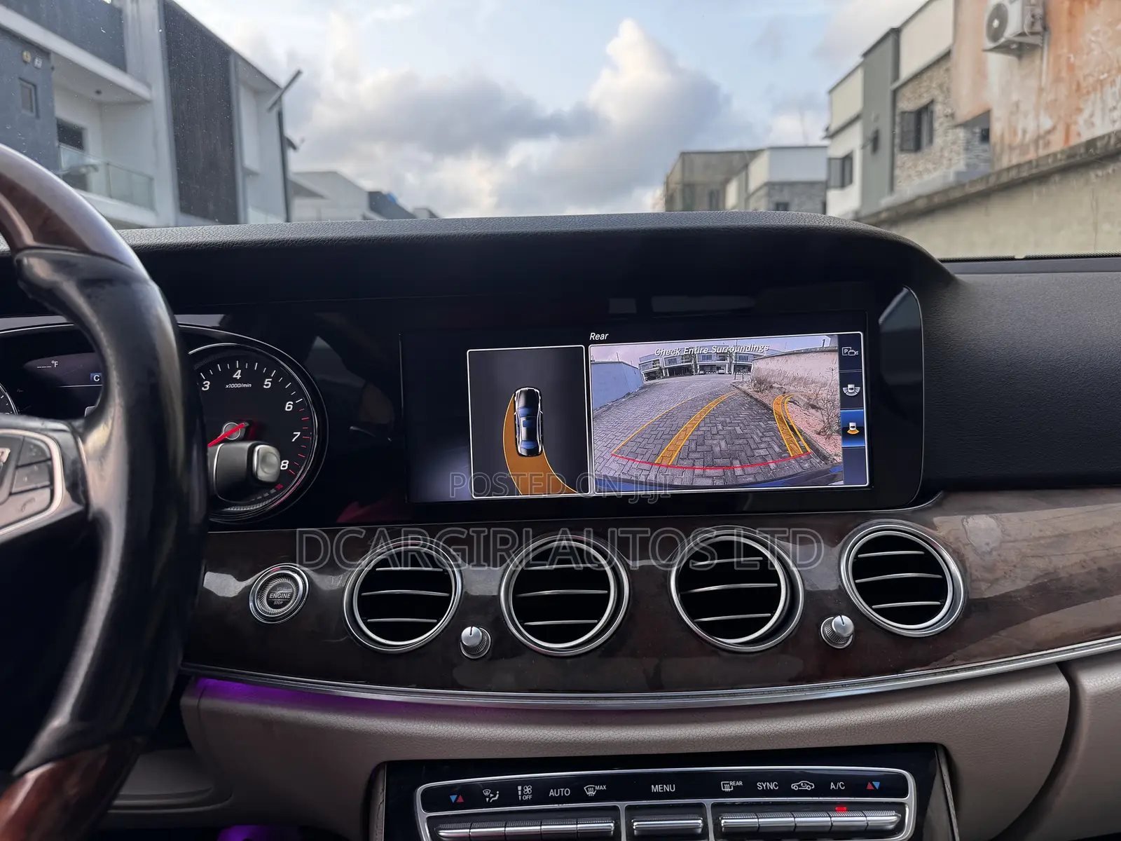 Mercedes-Benz E300 2017 Blue