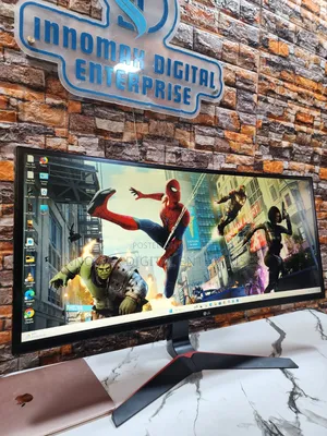LG 34-Inch Curved Ultrawide Gaming Monitor Featuring 144Hz Refresh 1ms