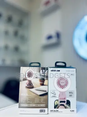 Air Glow Clip-on Rechargeable Fan