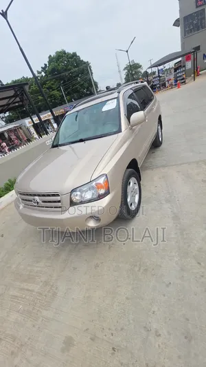 Toyota Highlander 2007 Gold