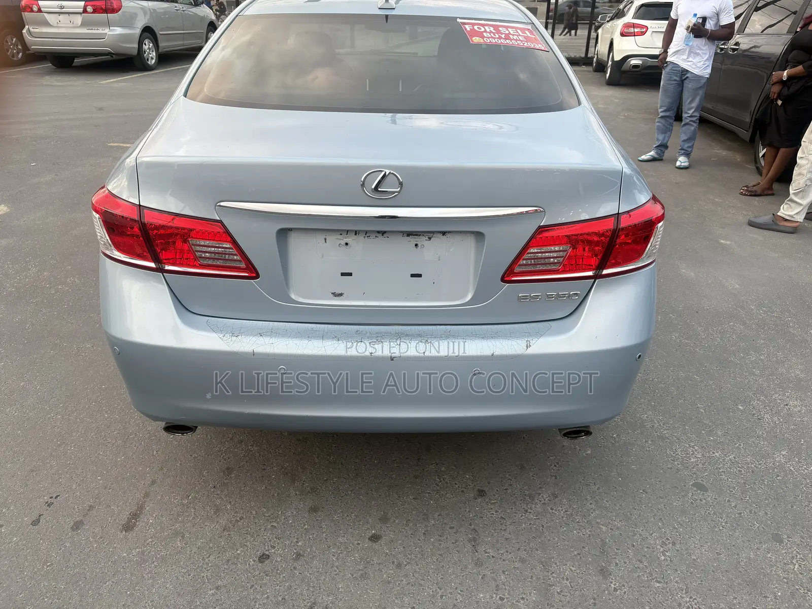 Lexus ES 2012 Blue