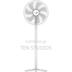 16 Inches 7 Blades Strong Wind Electric Standing Fan