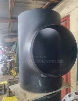 12"Inch X 10"Inch Butt-Welded Carbon Steel Tee