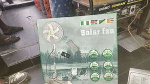 Solar- Rechargeable Fan
