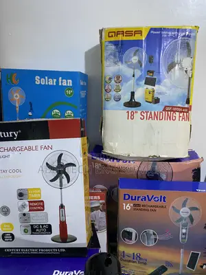 18” Rechargeable Standing Fan