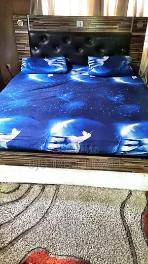 6×6 Super King Size Bed Frame With Built-in Lights