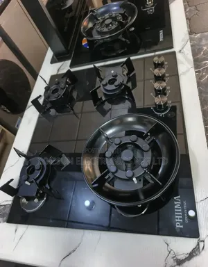 Original PHIIMA Built-in Flips Up 4 Burners Automatic Gas Cooker HOB.