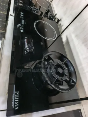 Original PHIIMA Inbuilt Blueflame Light 1+1 Flips Up Gas Ele Cooker