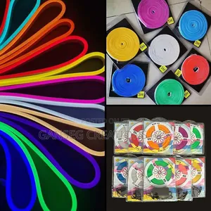 5V RGB Neon Strip Light 5M USB Waterproof Flexible Ribbon Tape .
