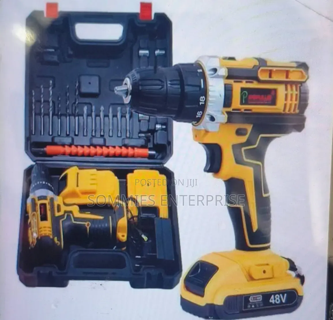 Carpenter Tools With Two Batteries