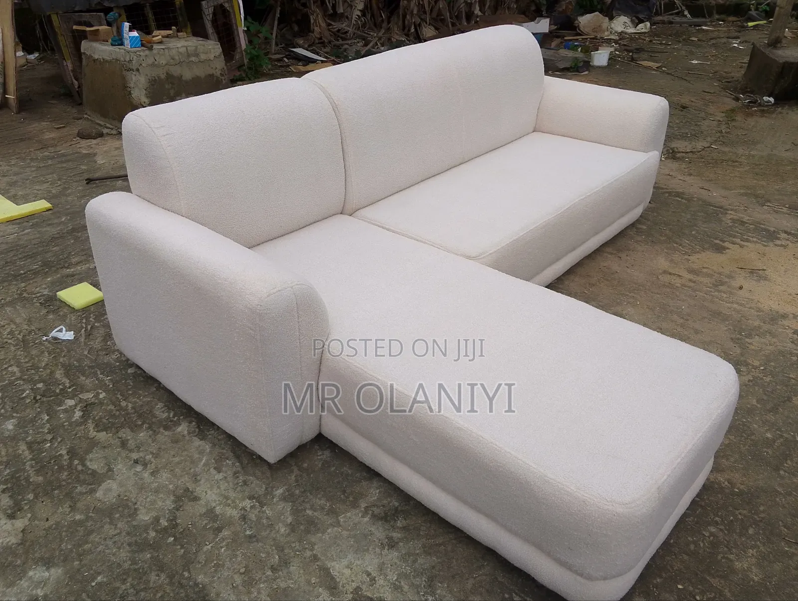 L-Shaped Living Room Sofa