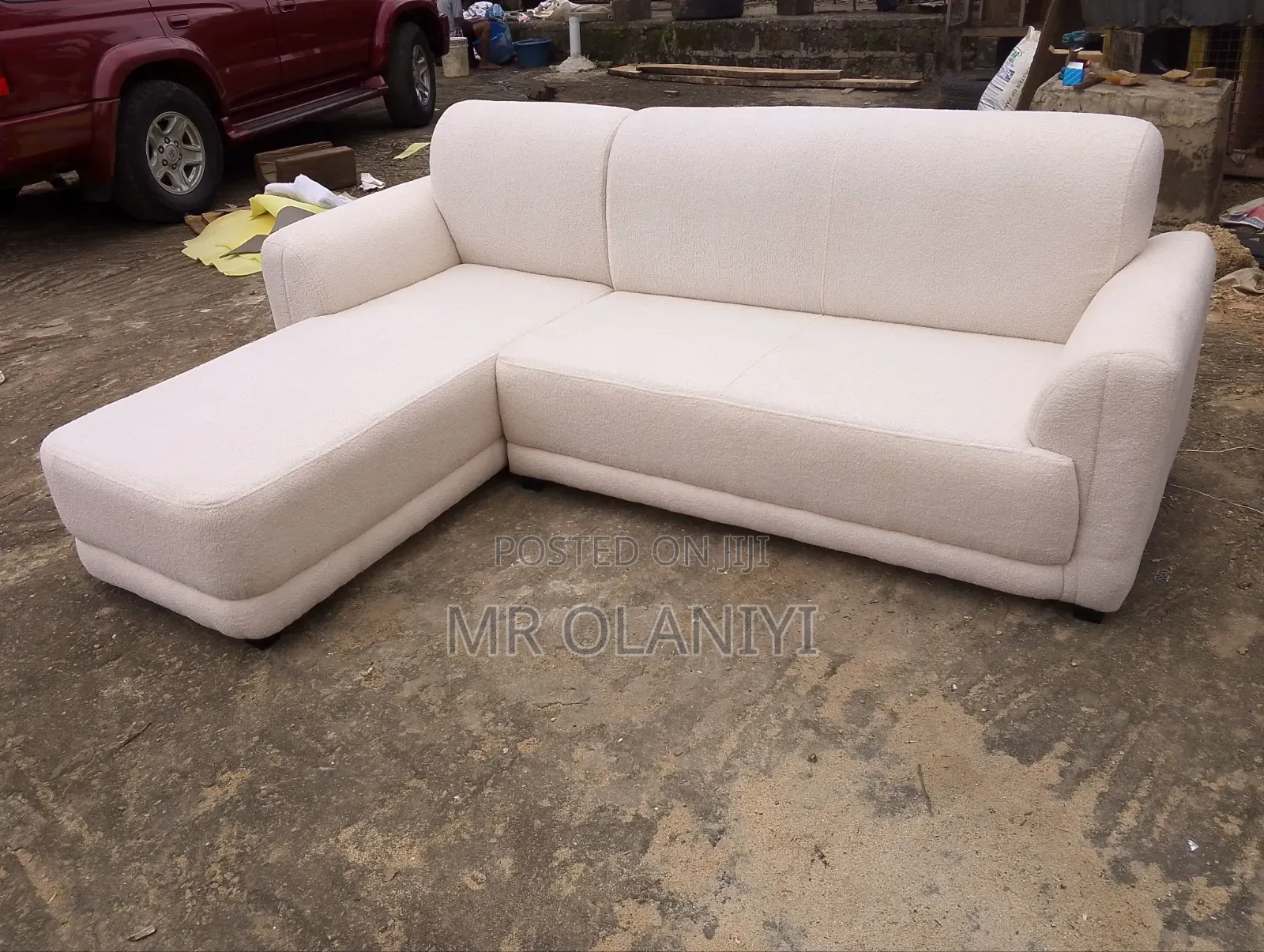 L-Shaped Living Room Sofa
