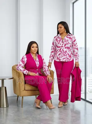 Top and Trouser With Jacket