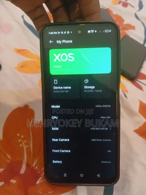 Infinix Hot 50i 128 GB Blue