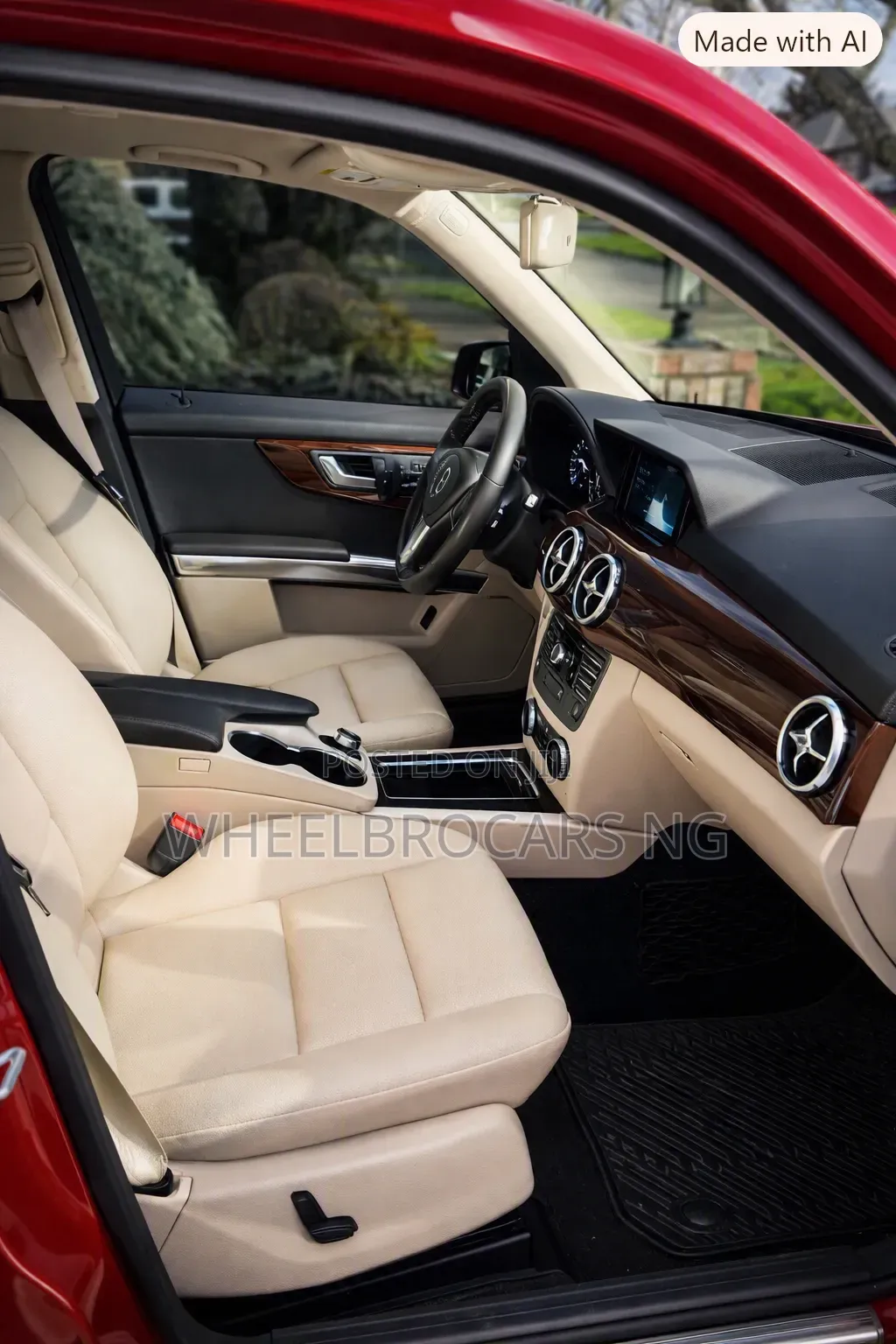 Mercedes-Benz GLK-Class 2014 Red