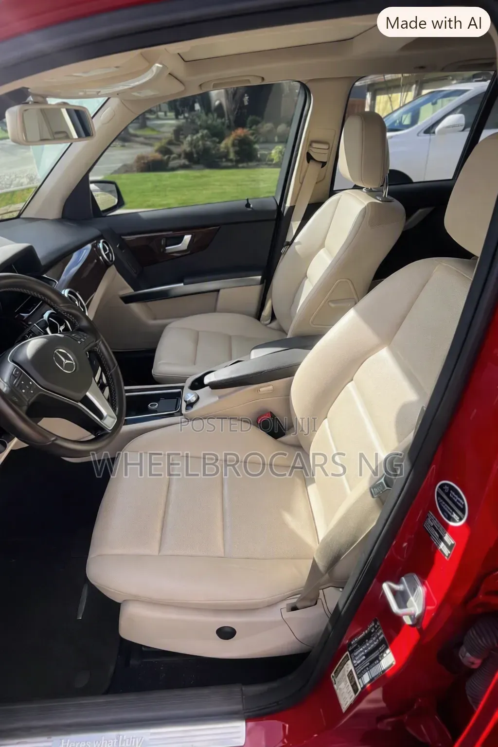 Mercedes-Benz GLK-Class 2014 Red
