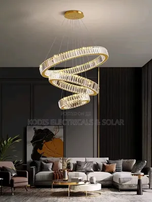3 Rings Luxury LED Crystal Chandelier Lightings