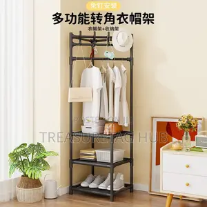 Corner Coat Rack