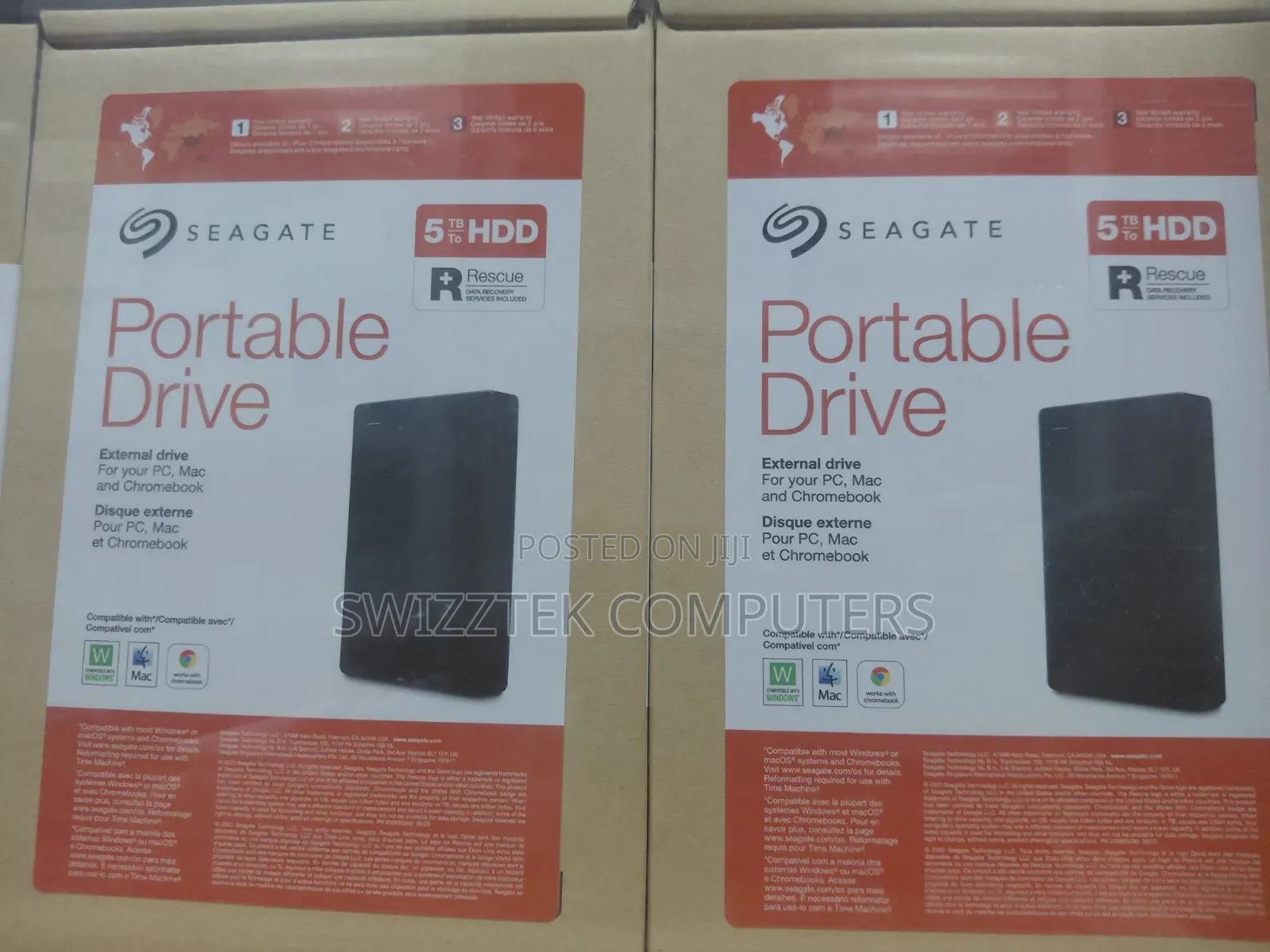 Seagate 5tb , Portable Hard Drive