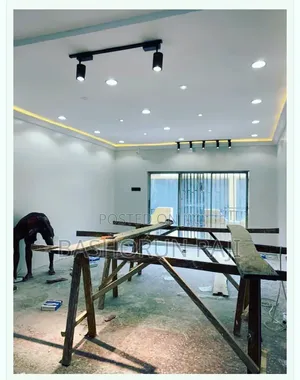 Pop Ceiling and TV Console
