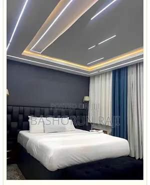 Pop Ceiling and TV Console