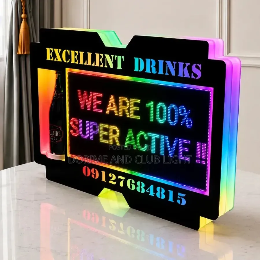 CUSTOMIZED Single Side Digital Display Board