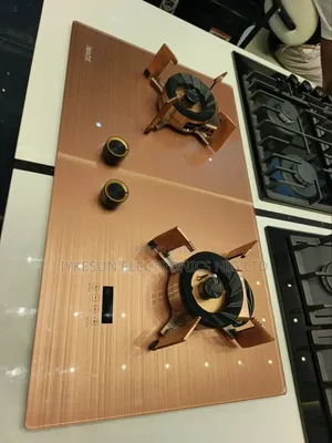 Original IMAGE Premium Luxury Built-in Flips Up 2 Burners Gas Cooker
