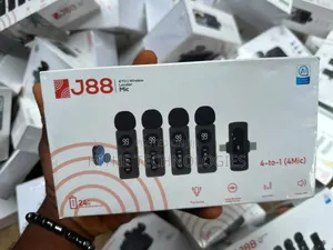 4-in-1 LAVALIER MICROPHONE (Payment on Delivery Within Ibadan Only)