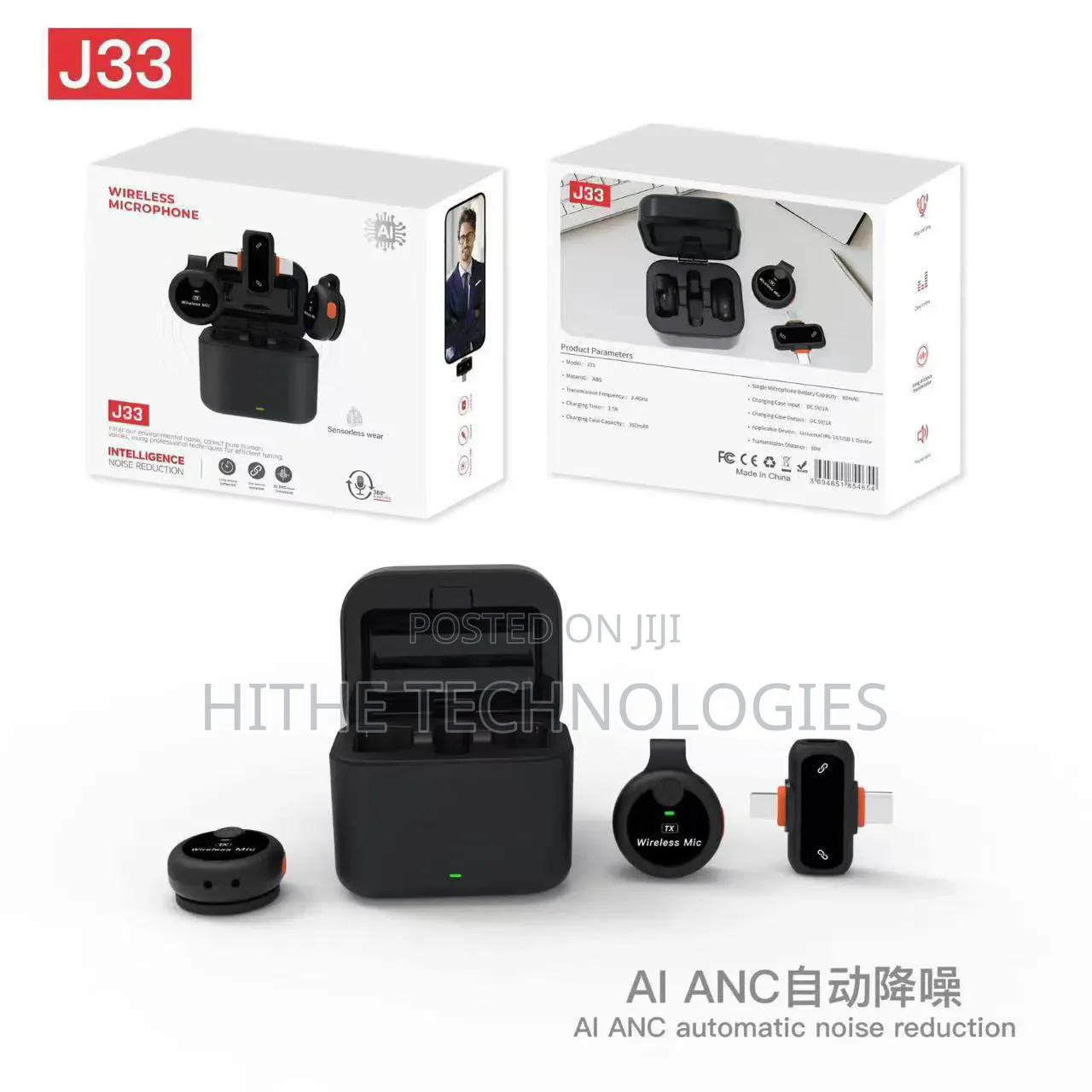 4-in-1 LAVALIER MICROPHONE (Payment on Delivery Within Ibadan Only)