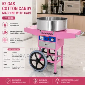 Gas Cotton Candy Machine
