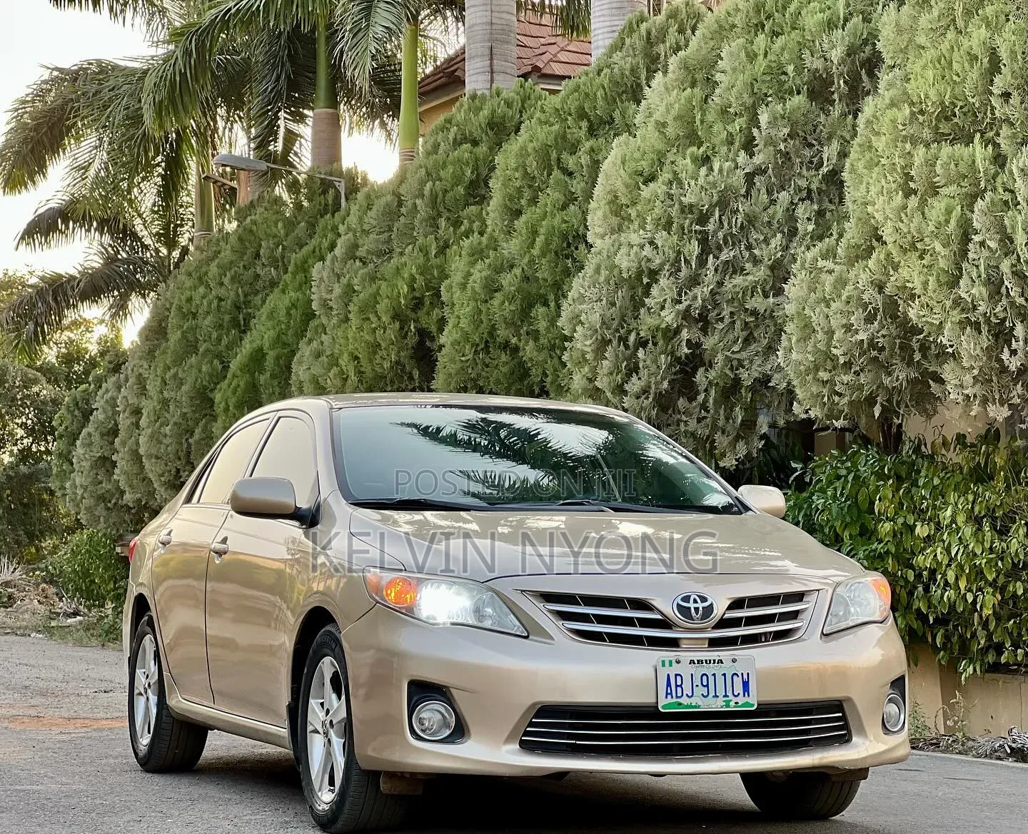Toyota Corolla 2012 Gold