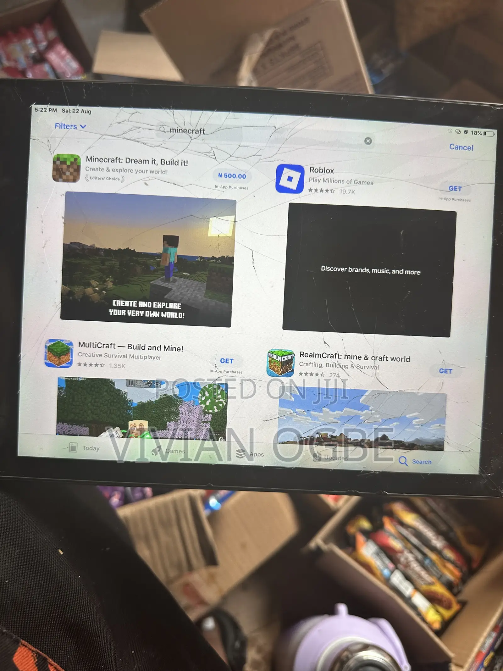 Apple iPad Air 64 GB Black