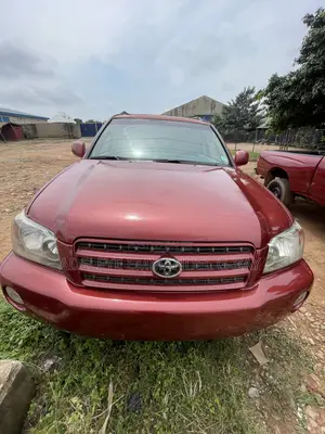 Toyota Highlander 2004 Burgundy