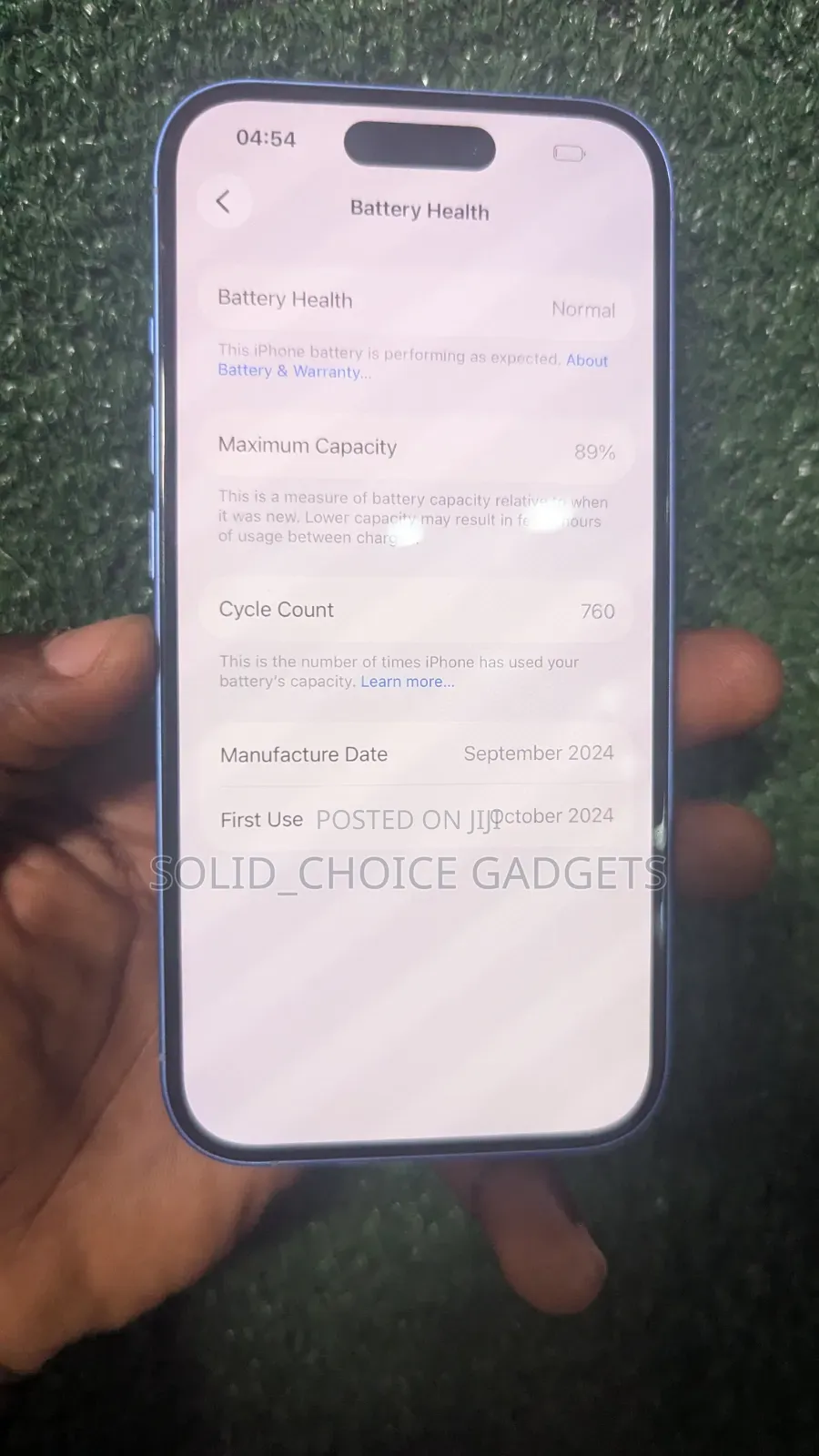Apple iPhone 16 128 GB Blue