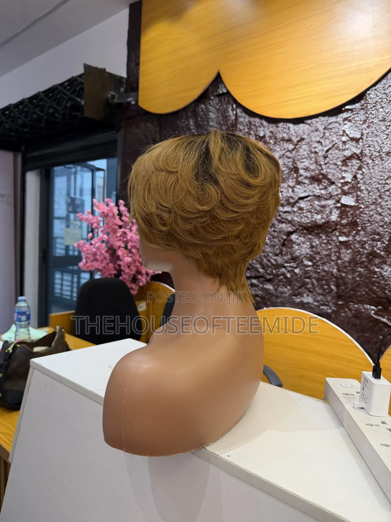 Ombré Short Pixie Wig