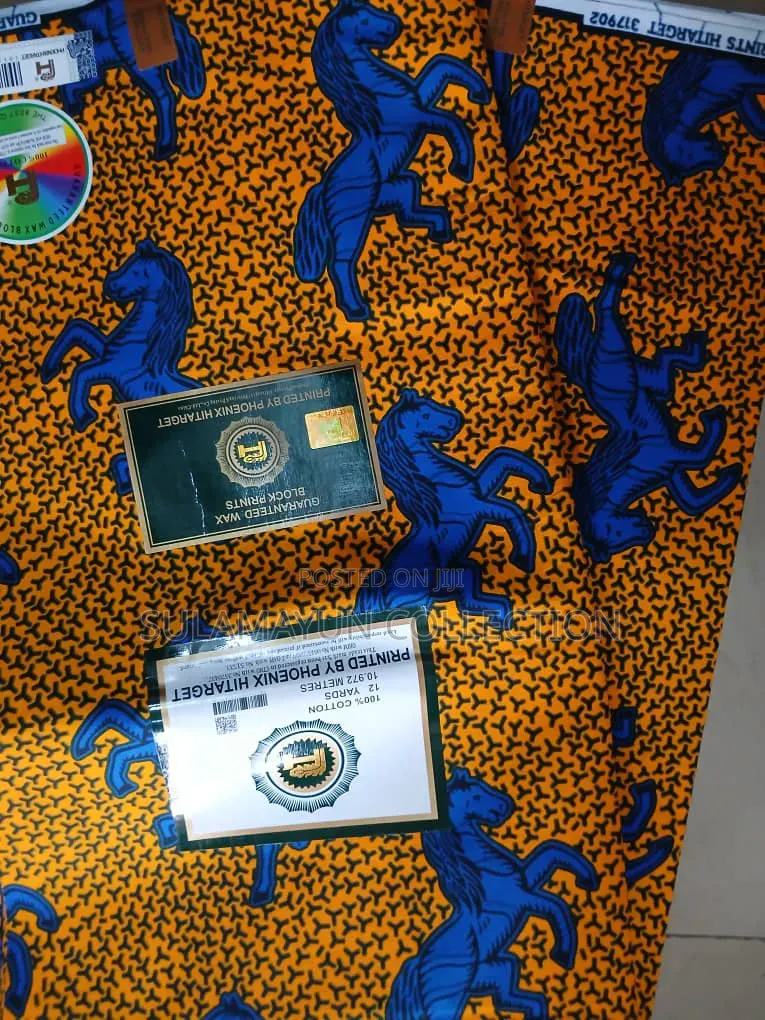 Big High Target Ankara Fabrics