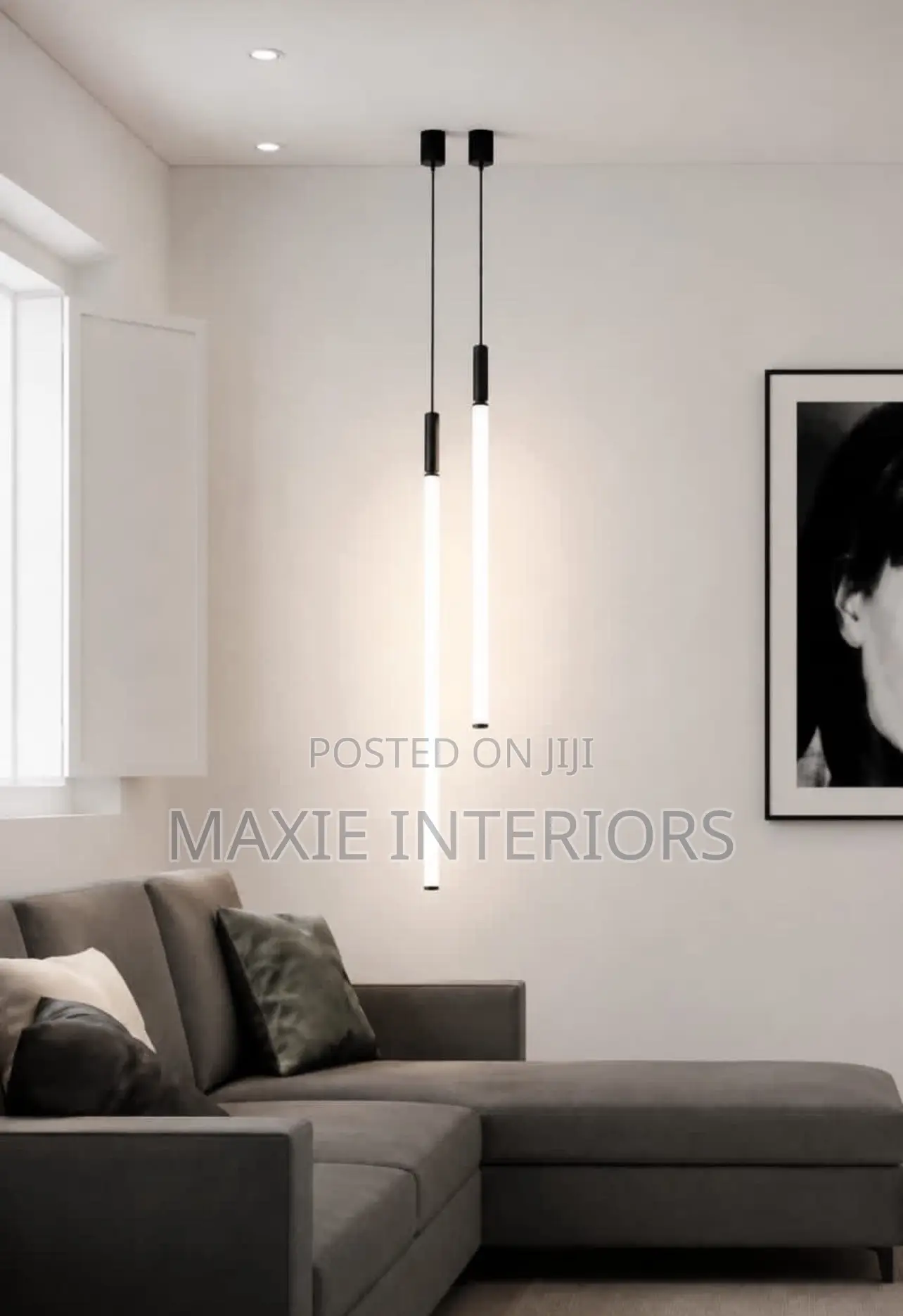 LED Double Dropping Living Room, Bedroom Bedside Light