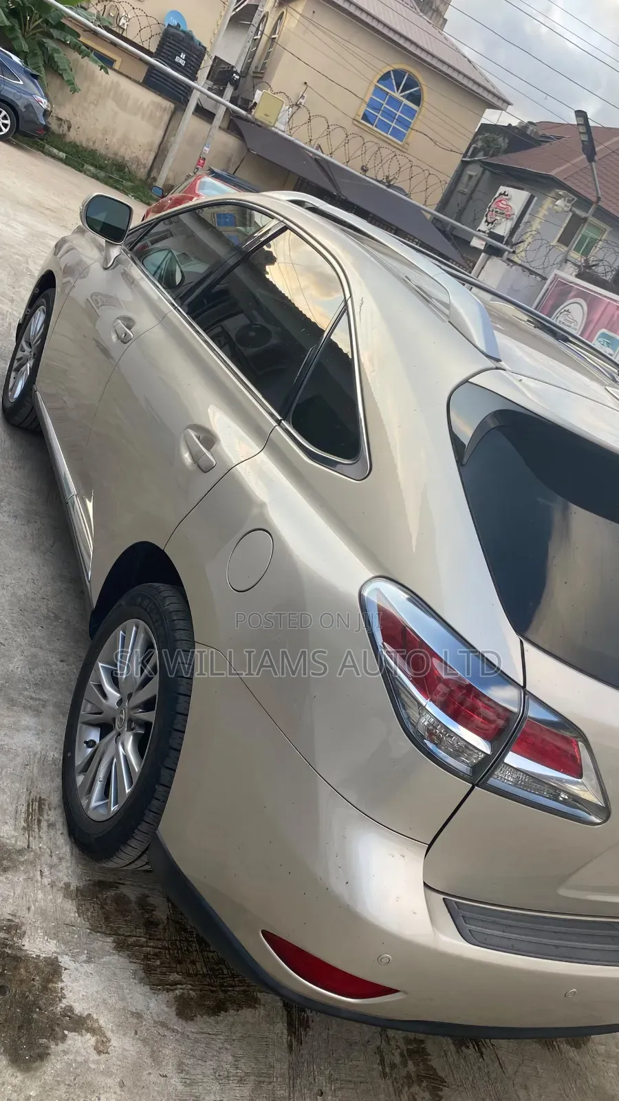 Lexus RX 2013 Gold
