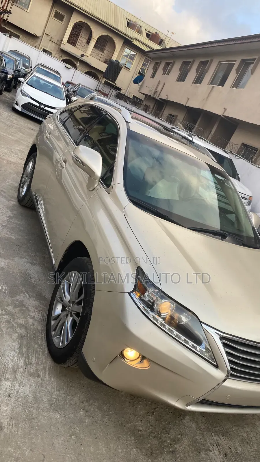 Lexus RX 2013 Gold