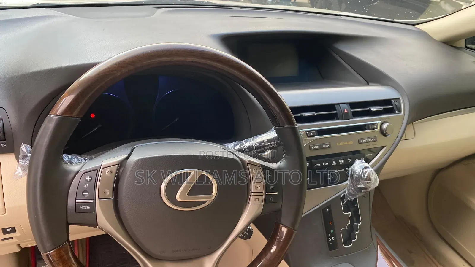 Lexus RX 2013 Gold