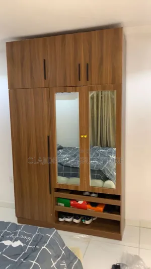 Bed Frame and Wardrobe