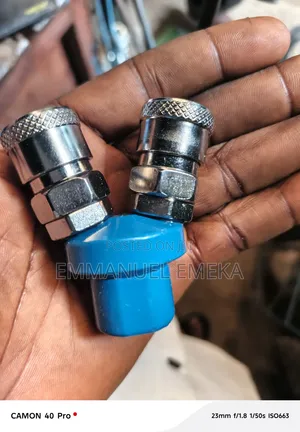 1/4 -Inch C-Type 2-Way Pneumatic Quick-Fitting Air Manifold Splitter