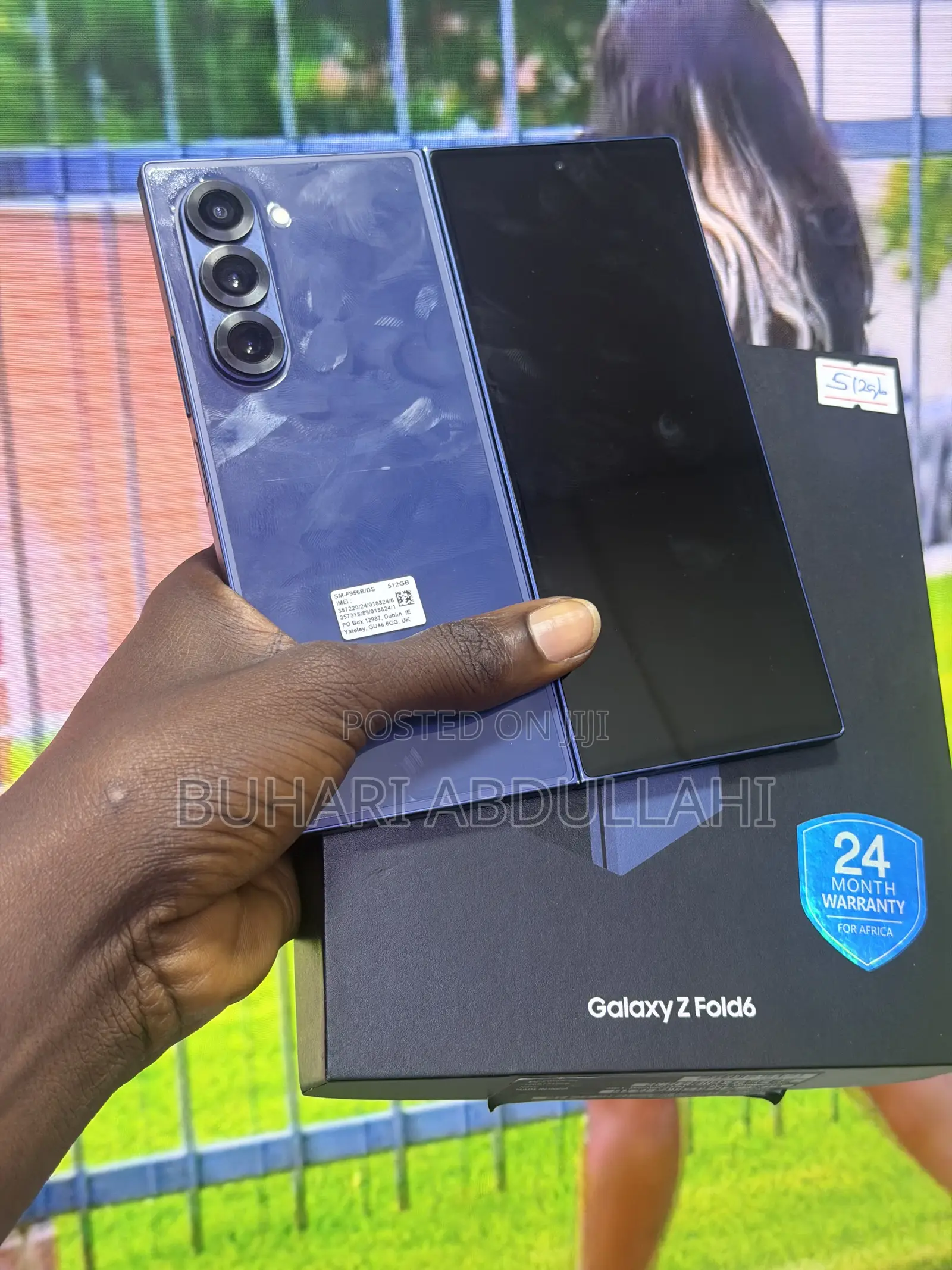 Samsung Galaxy Z Fold6 512 GB Blue