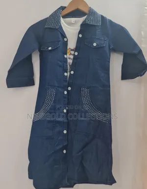 2 in 1 Denim Dress