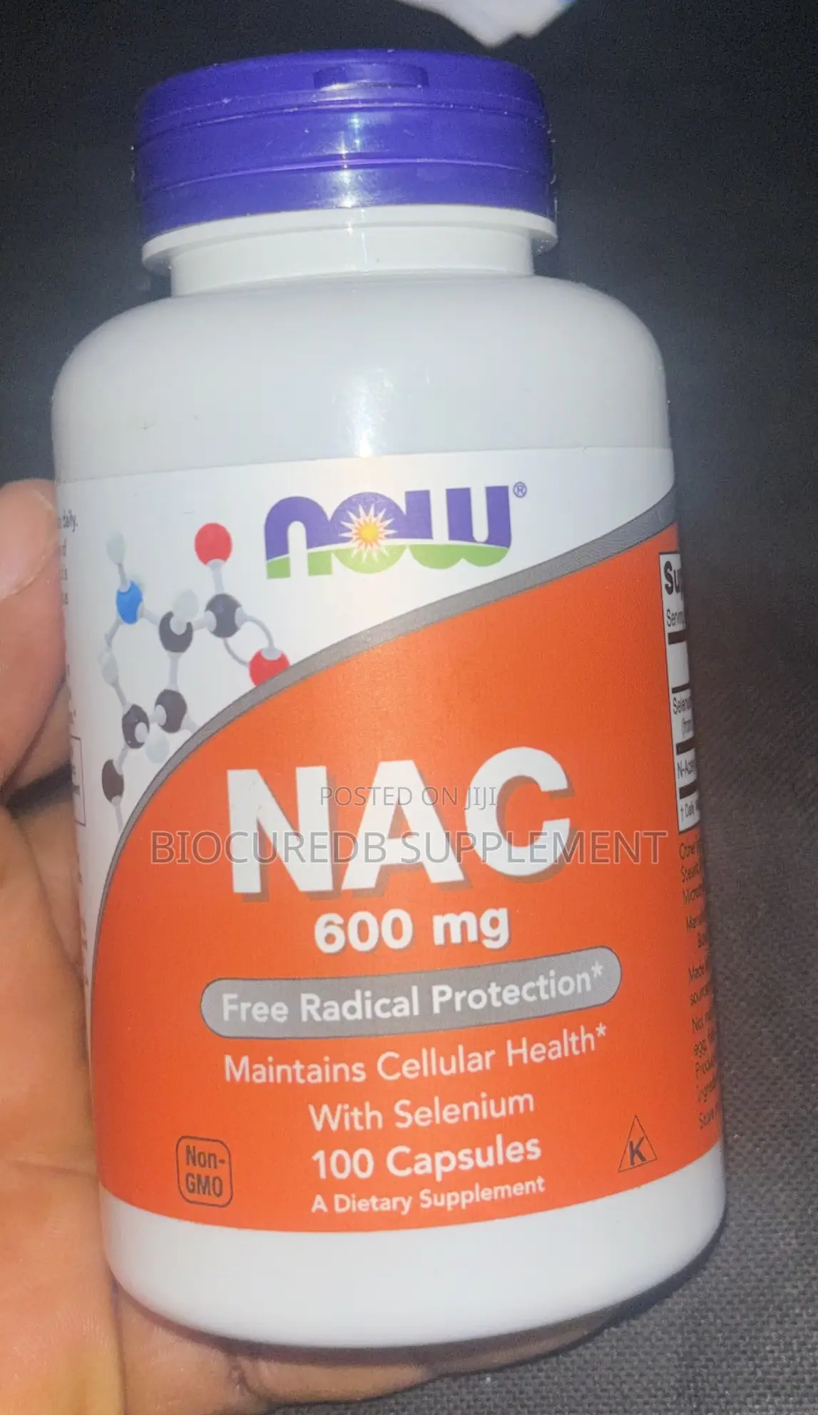 Now NAC 600mg 100caps