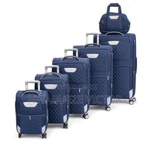 Brand New Premium Navy Blue Luggage Set – Stylish Travel Bags